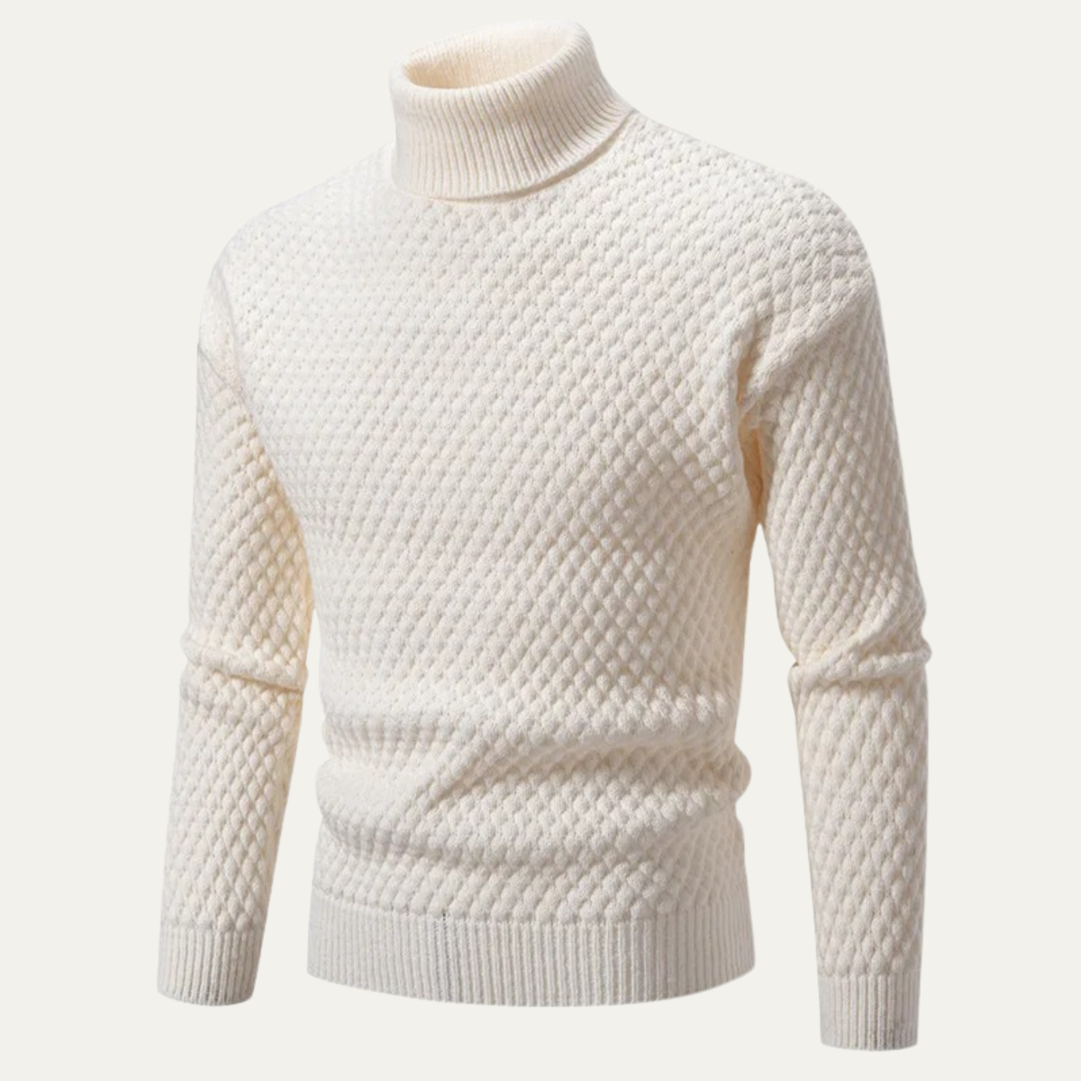 Cozy Mens Thick Cable Knit Sweater