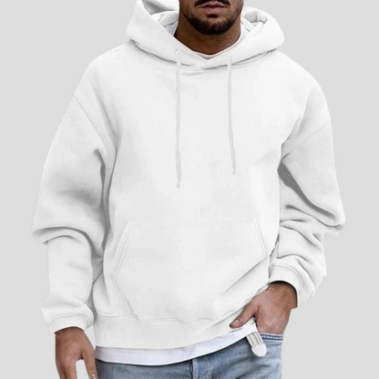 Casual Hooded Sweatshirt with Pockets