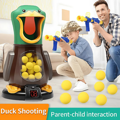 Fun Kids Toy Gun with Flashing Lights and Quacking Duck