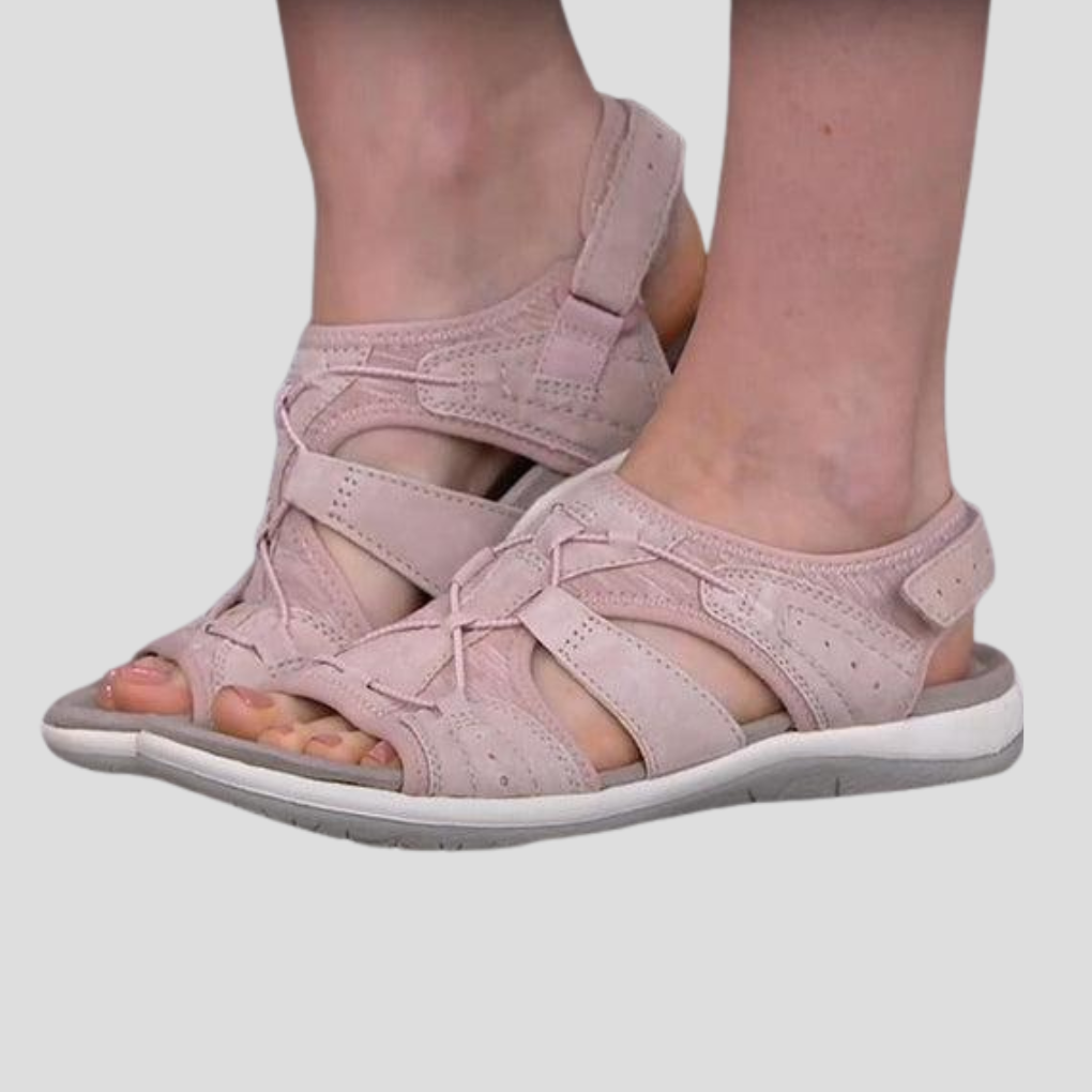 Ladies Buckle Toe Sandals