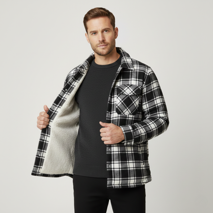 Warm Waterproof Mens Fleece Jacket Outdoors