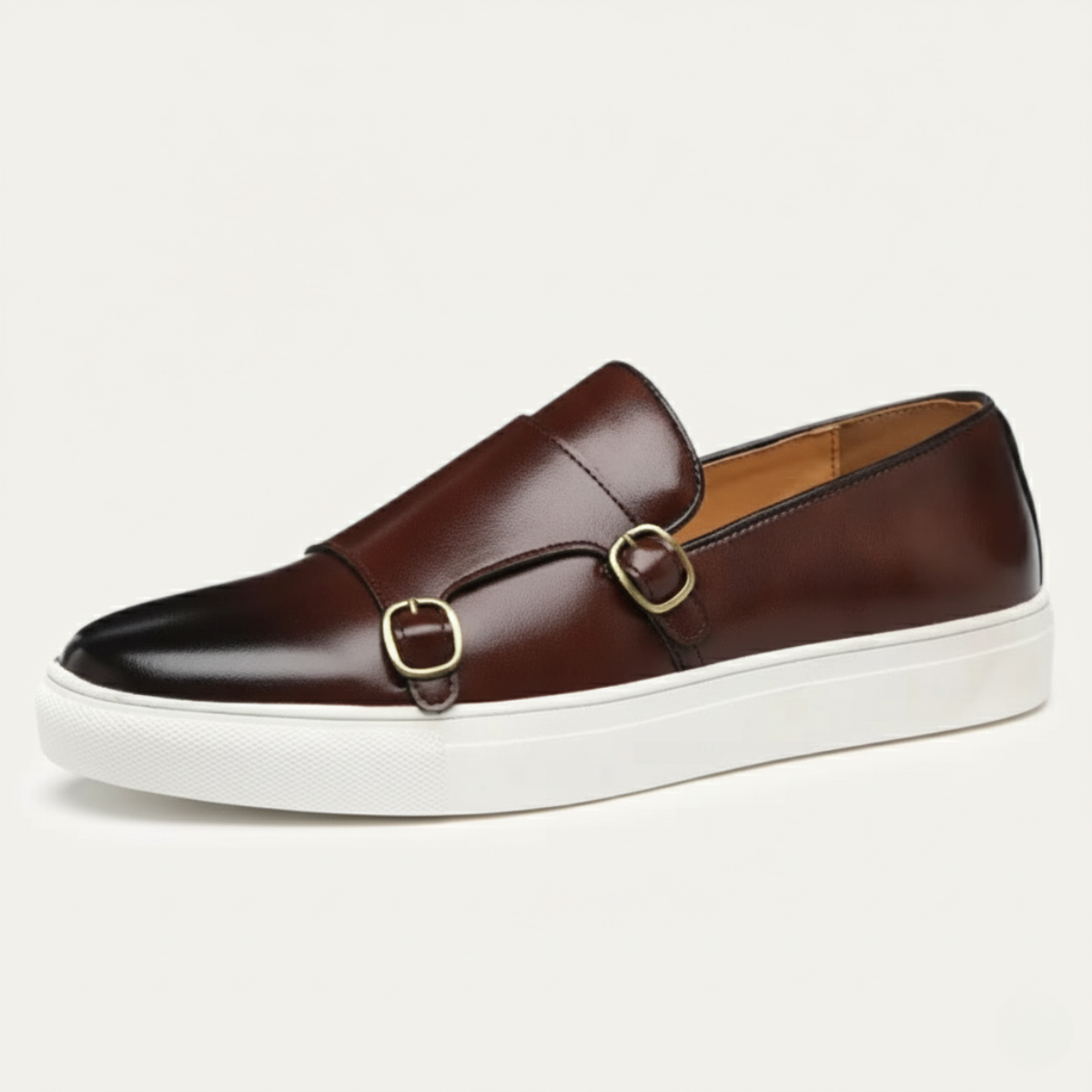Luxury Mens Classic Leather Slip On Shoes - Nocini