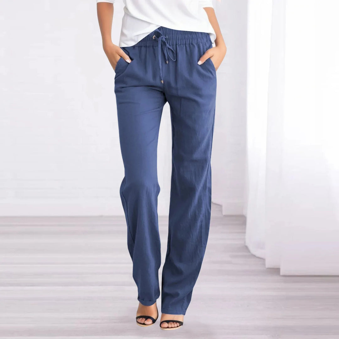 Lightweight Breathable Women's Linen Pants