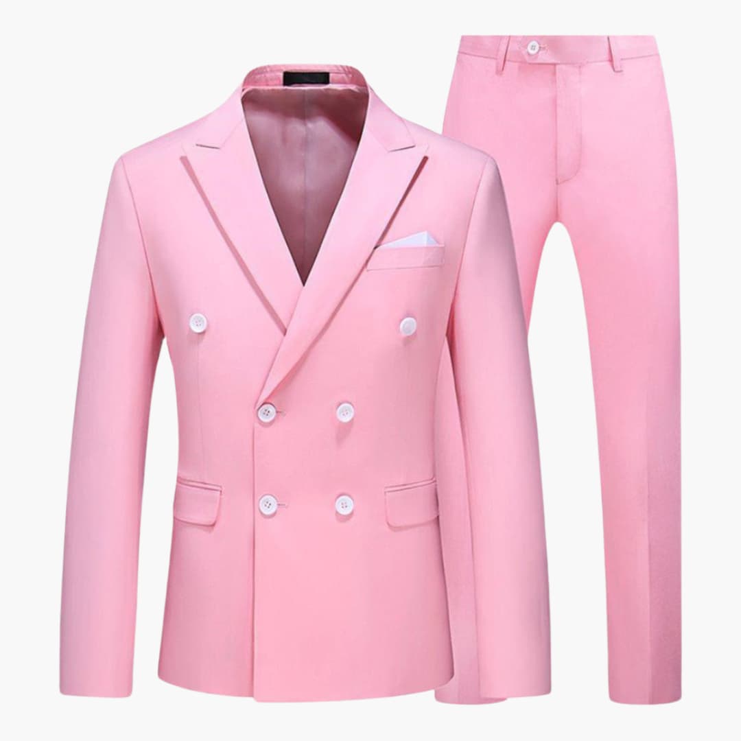 Lightweight Men's Two Piece Business Suit