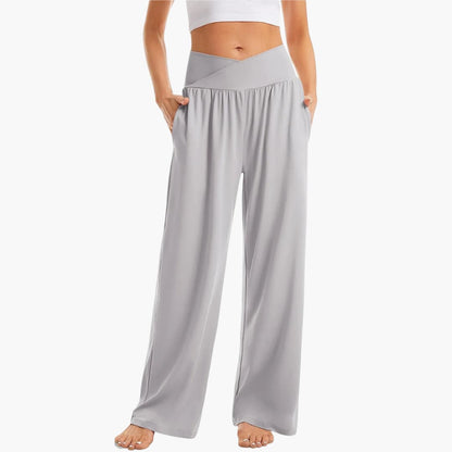 Comfy Women's Wide Leg Pants with Pockets