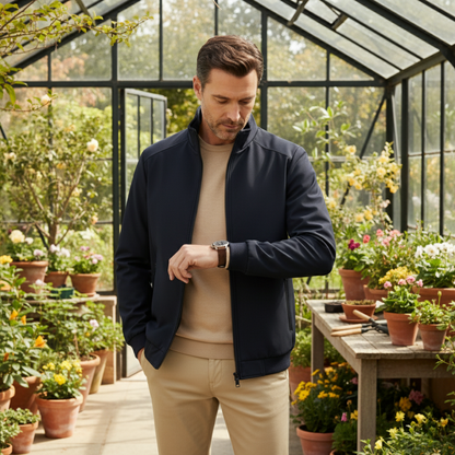 The Eversley Men’s Classic Thermal Fleece Jacket