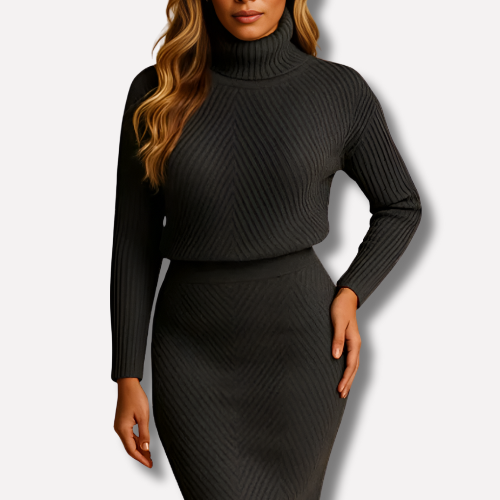 Ladies Warm Knee Length Dress