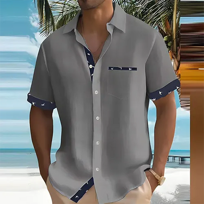 Lightweight Men's Short Sleeve Casual Shirt
