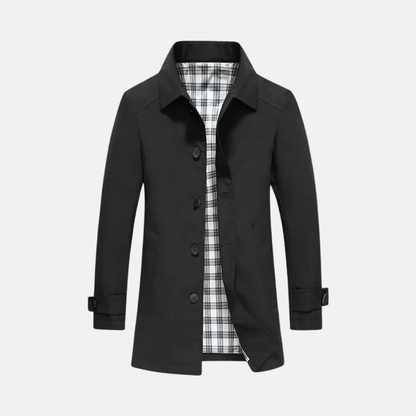 Mario Classic Fit Blazer | Plaid Lined, Pocket Jacket