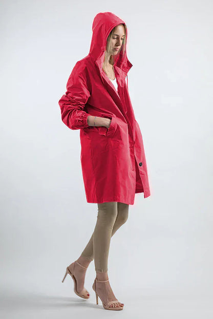 Relaxed Fit Waterproof Women's Jacket