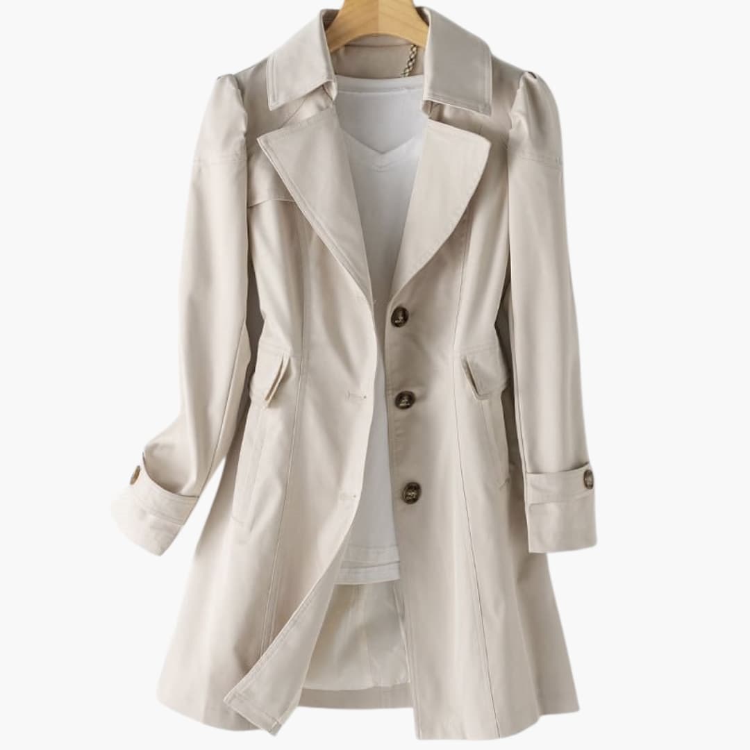 Ladies' Classic Belted Trench Coat