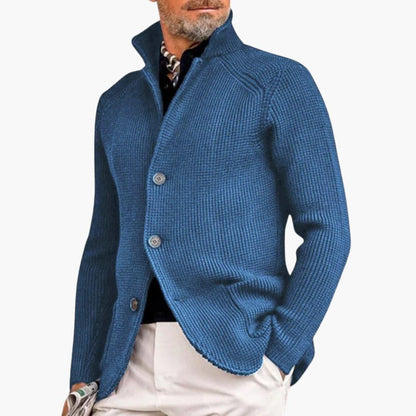 Personalized Mens Cardigan - Classic Cozy Design