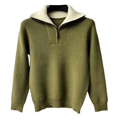 The Exeter Quarter Zip Jumper-The British Gentlemen