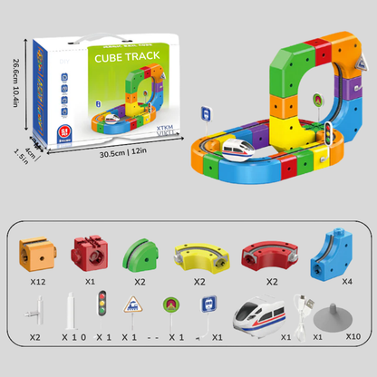 Fun 3D Train Construction Kit - Olytrend