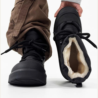 Insulated Men's Waterproof Ankle Snow Boots