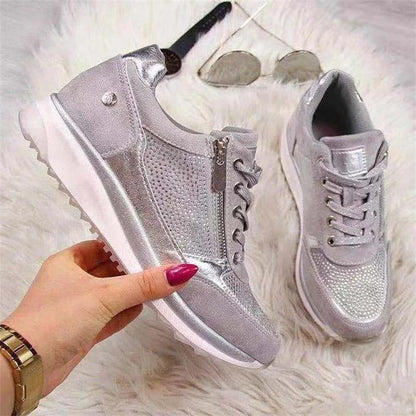 Women's Casual Lace Up Sneakers