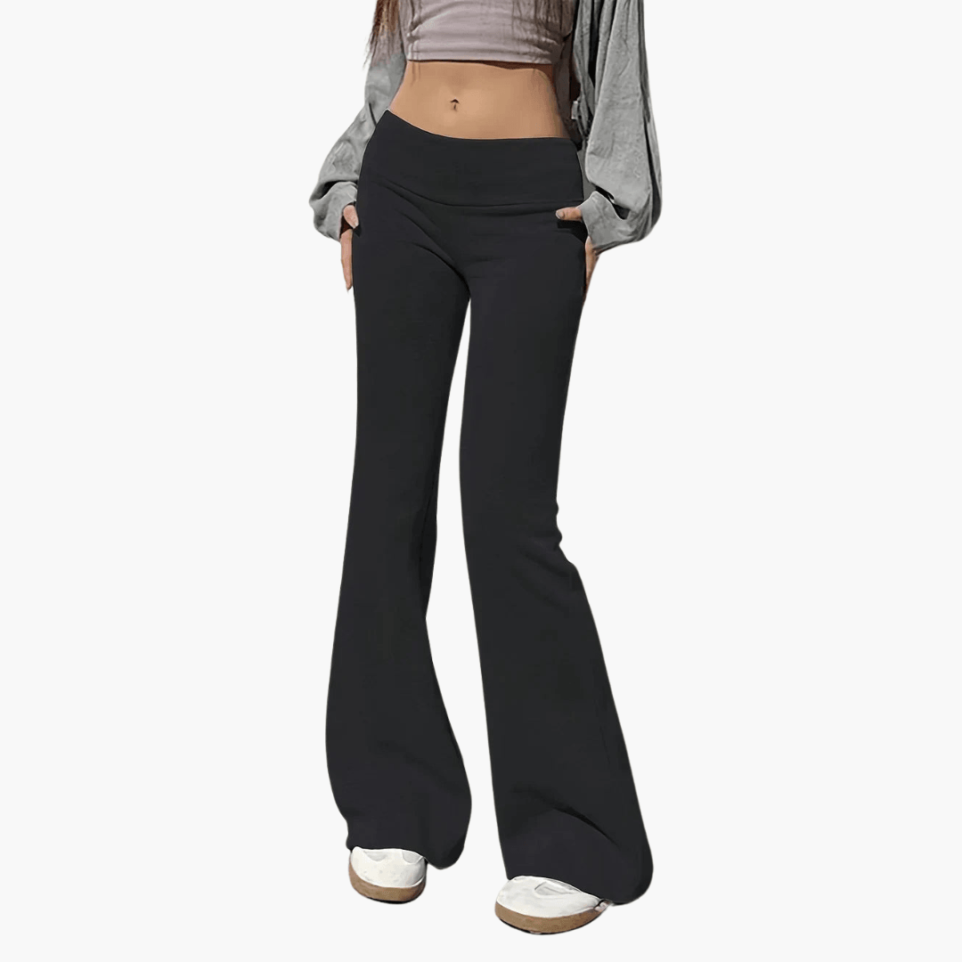 Women's Wide Leg Knitted Pants - Soft & Fashionable