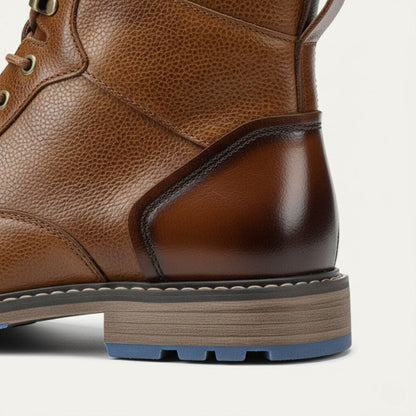 Tough Men's Hiking Leather Outdoor Boots