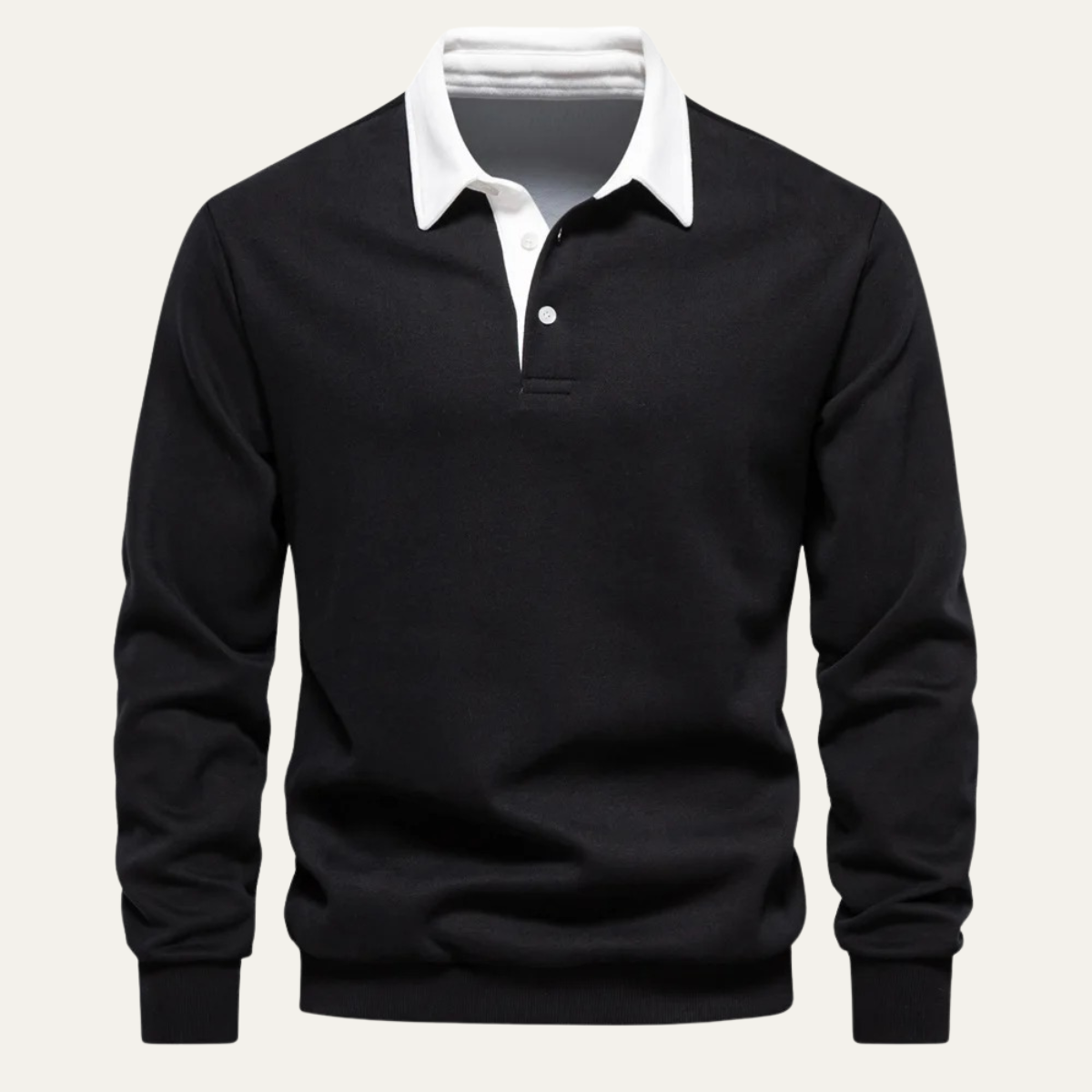 Classic Men's Relaxed Fit Polo Sweater