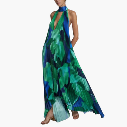 Flowy Floral Women's Summer Dress
