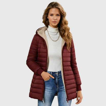 Warm Fleece Lined Parka Coat