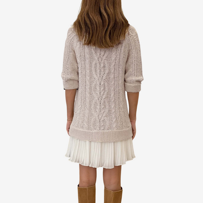 Stylish Women's Sweater Dress