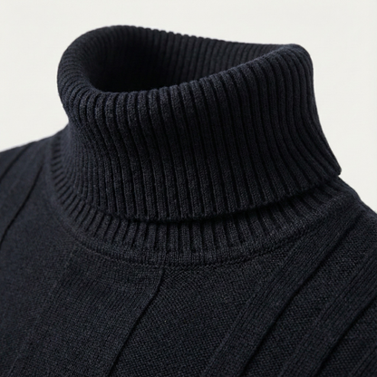 Men's Classic Fit Knitted Crew Neck Sweater