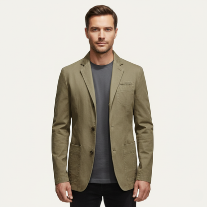 Slim Fit Men's Lightweight Jacket
