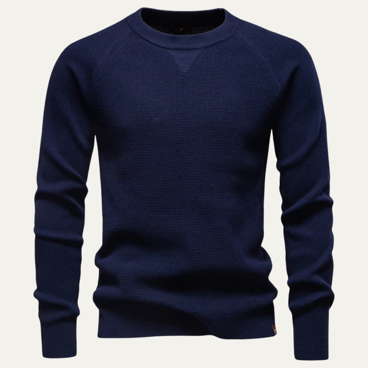 Comfortable Men's Relaxed Fit Crew Neck Sweater
