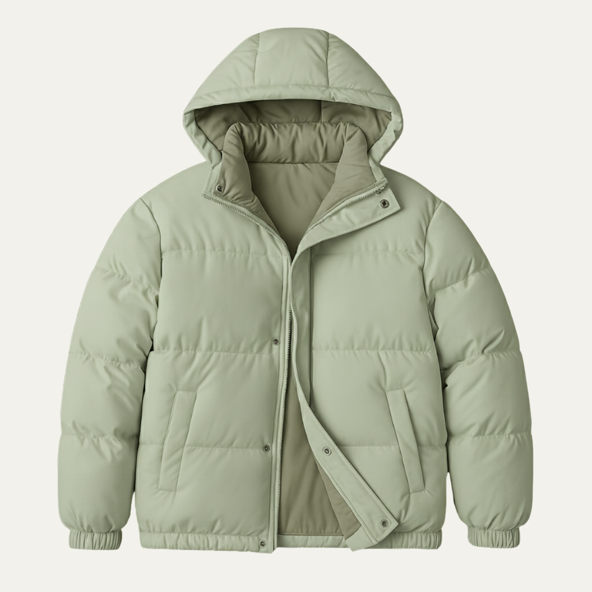 Thermal Insulated Men's Puffer Hooded Winter Coat