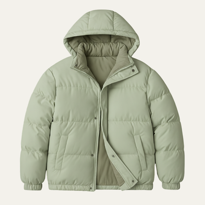 Thermal Insulated Men's Puffer Hooded Winter Coat