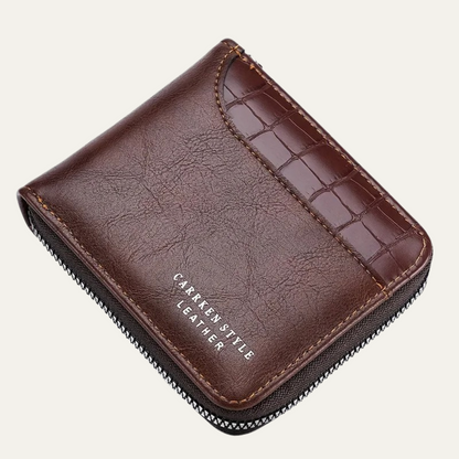 Premium Genuine Leather Men's Coin Wallet
