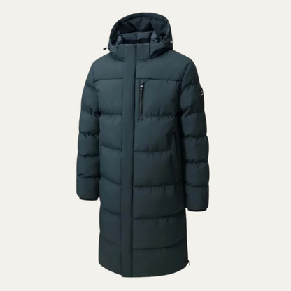 Warm Men's Down Filled Parka Jacket Coat