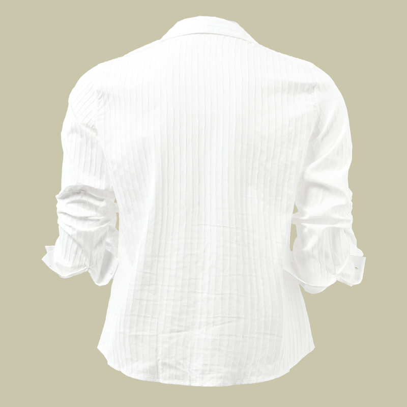 Linus | Men's Classic Fit Textured Linen Dress Shirt