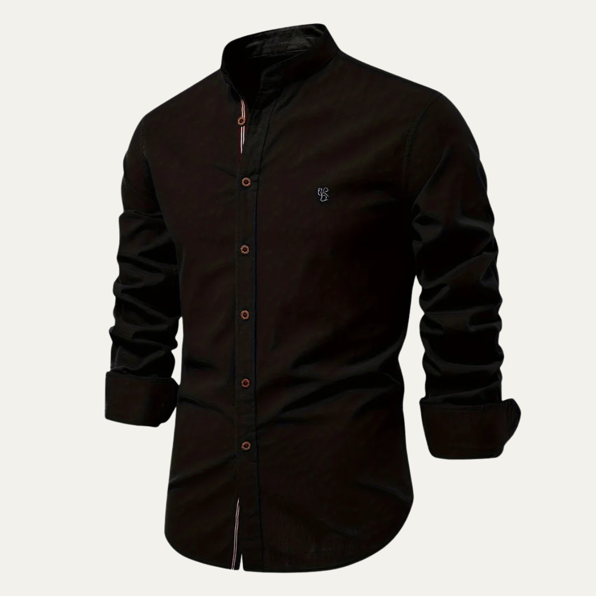 Relaxed Fit Men's Cotton Dress Shirt - Nocini