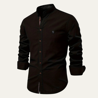 Relaxed Fit Men's Cotton Dress Shirt - Nocini