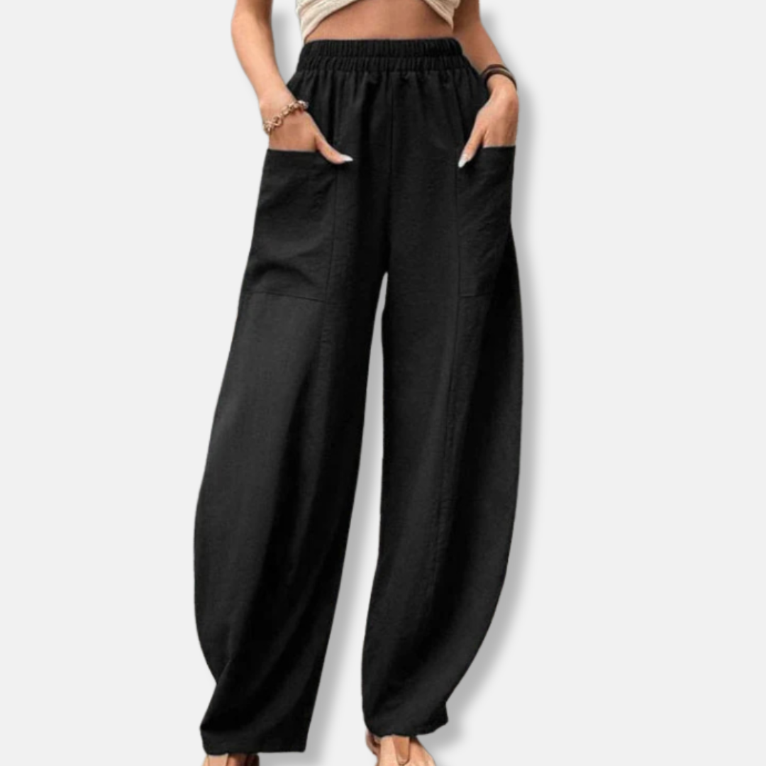 Comfortable Flowy Wide Leg Harem Pants