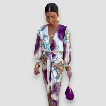 Classic Women's Blouse and Skirt Suit