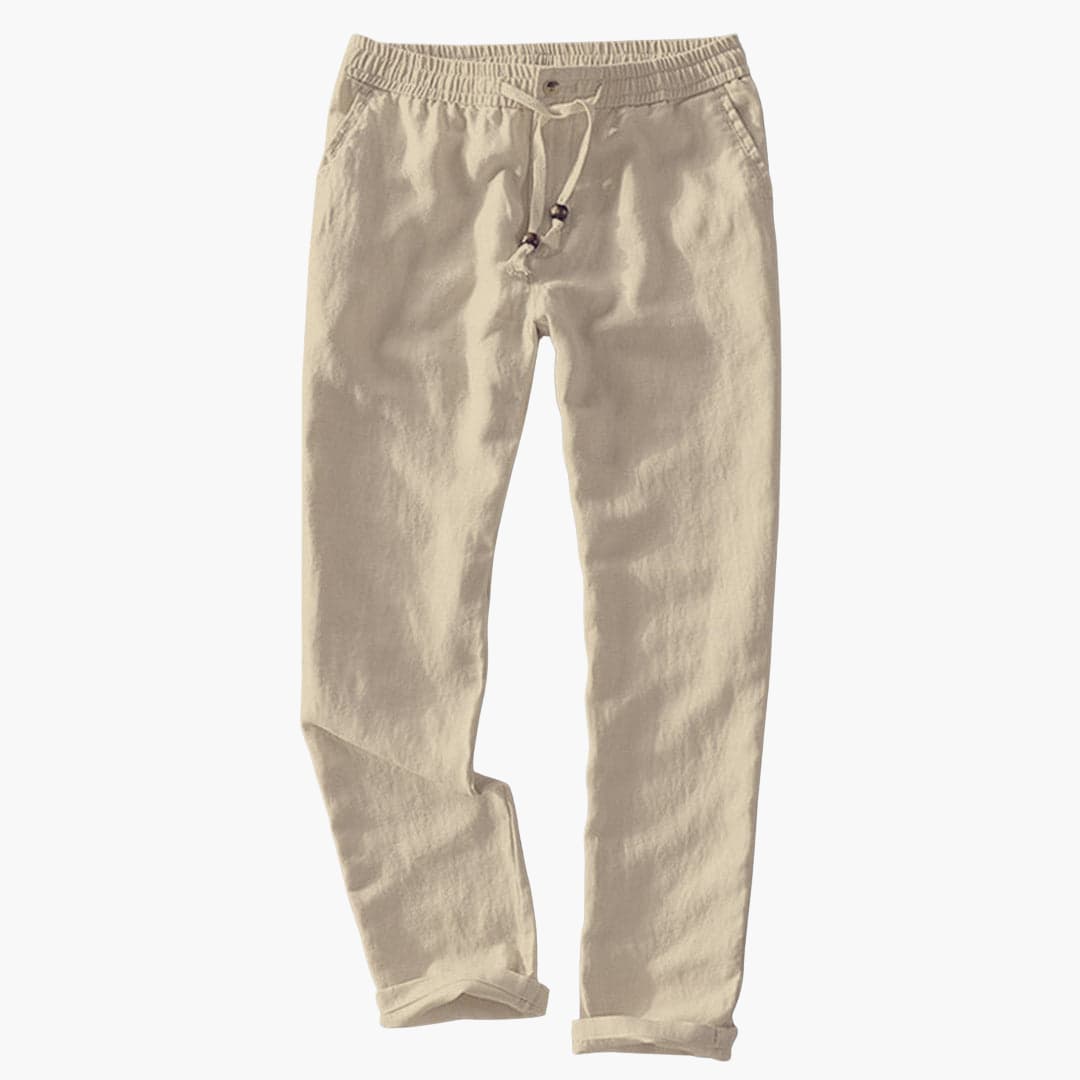 Comfortable Casual Elastic Waist Pants for Men