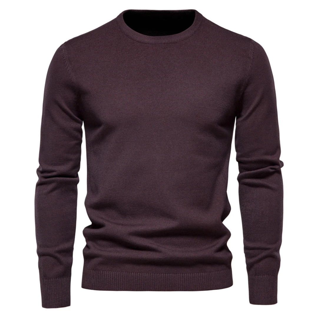 Logan | Men's Traditional Fit Crew Neck Sweater
