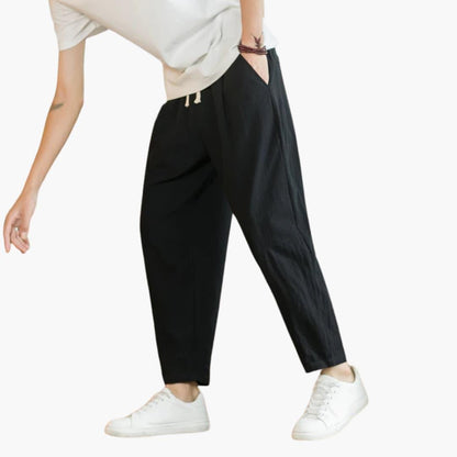 Relaxed Fit Mens Casual Pants