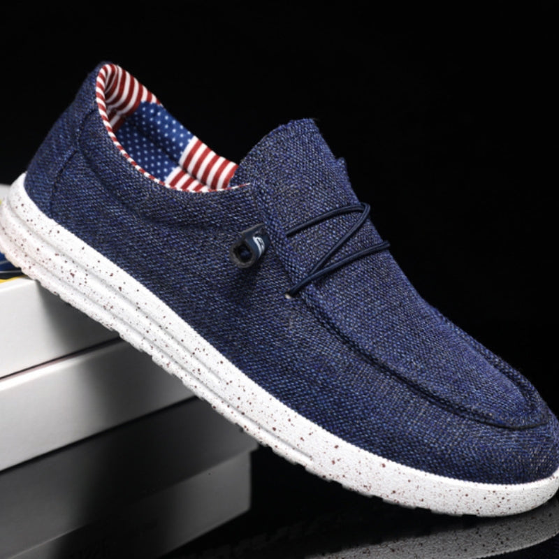 Classic Leather Slip On Shoes for Men