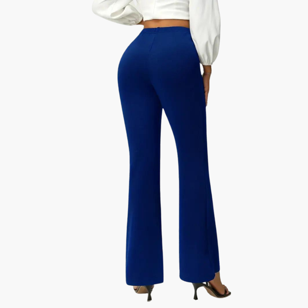 Comfortable Wide Leg Pants for Women with Elastic Waist