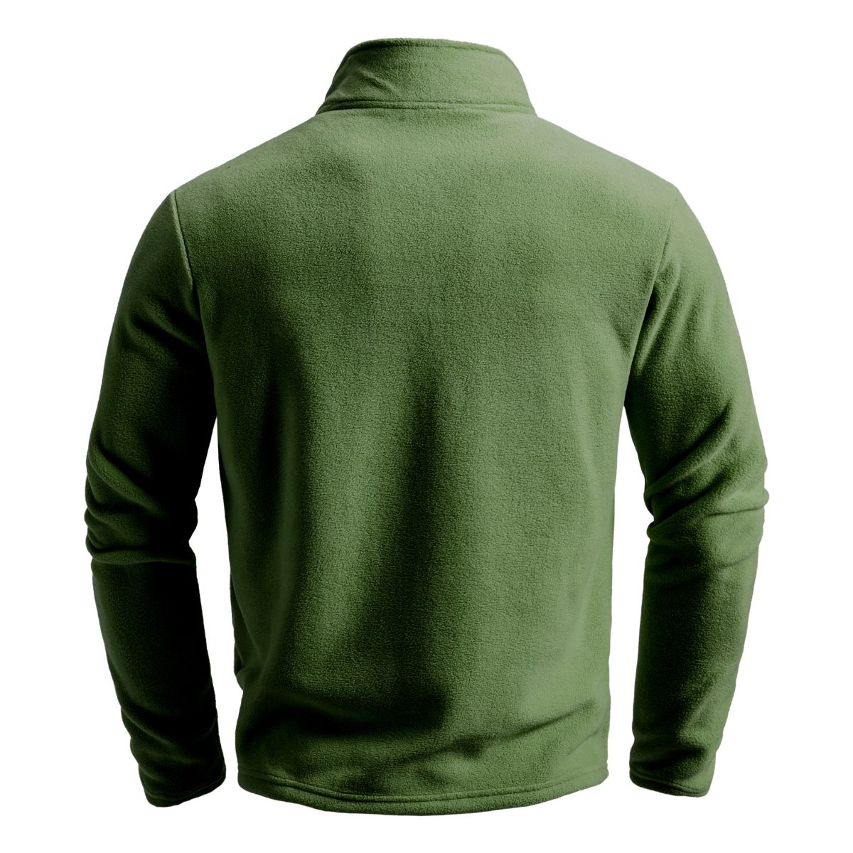 Warm Mens Merino Wool Quarter Zip Sweater