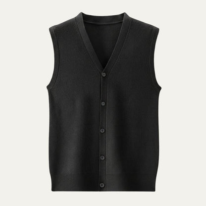 Stylish Men's Slim Fit Knit Vest