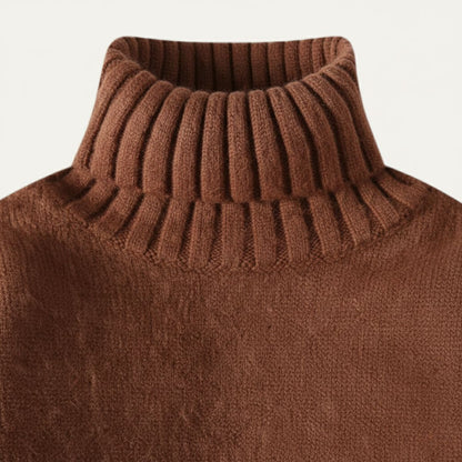 Cozy Men's Thick Crew Neck Winter Sweater