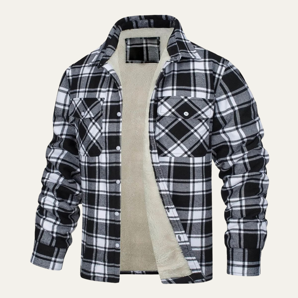Warm Waterproof Mens Fleece Jacket Outdoors
