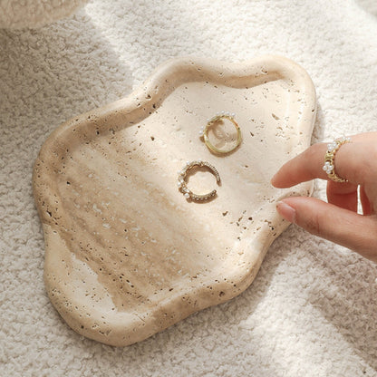 Simple Natural Stone Dish Organizer - Nocini