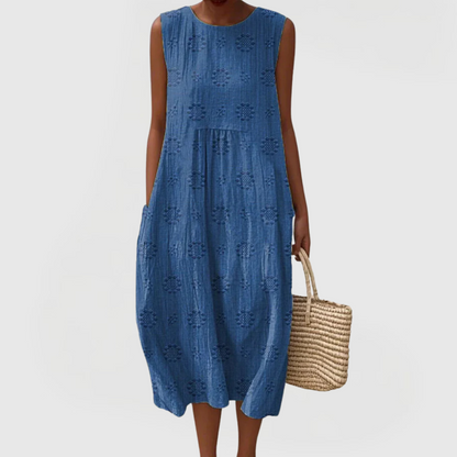 Stylish Pocket Detail Party Dress