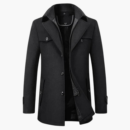 Classic Mens Blazer with Button Front